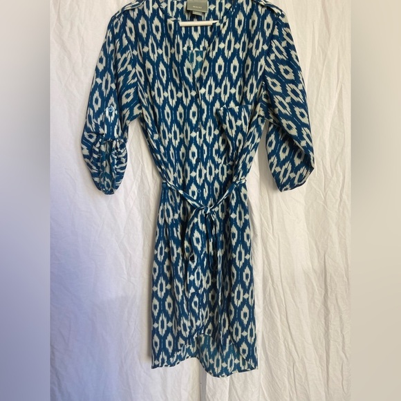 Anthropologie Maeve Ikat Dress Size Small - Picture 11 of 14